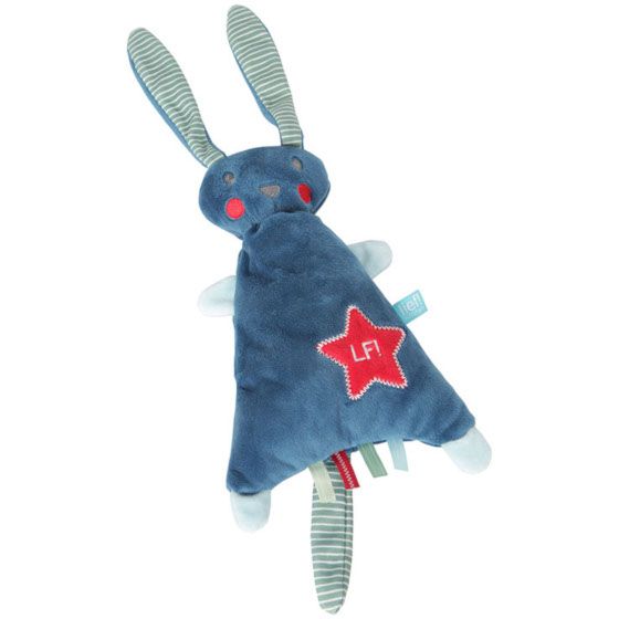 Museum Convergeren vis Tiamo lief! knuffel konijn dark blue 24 cm | Dinkey Winkey
